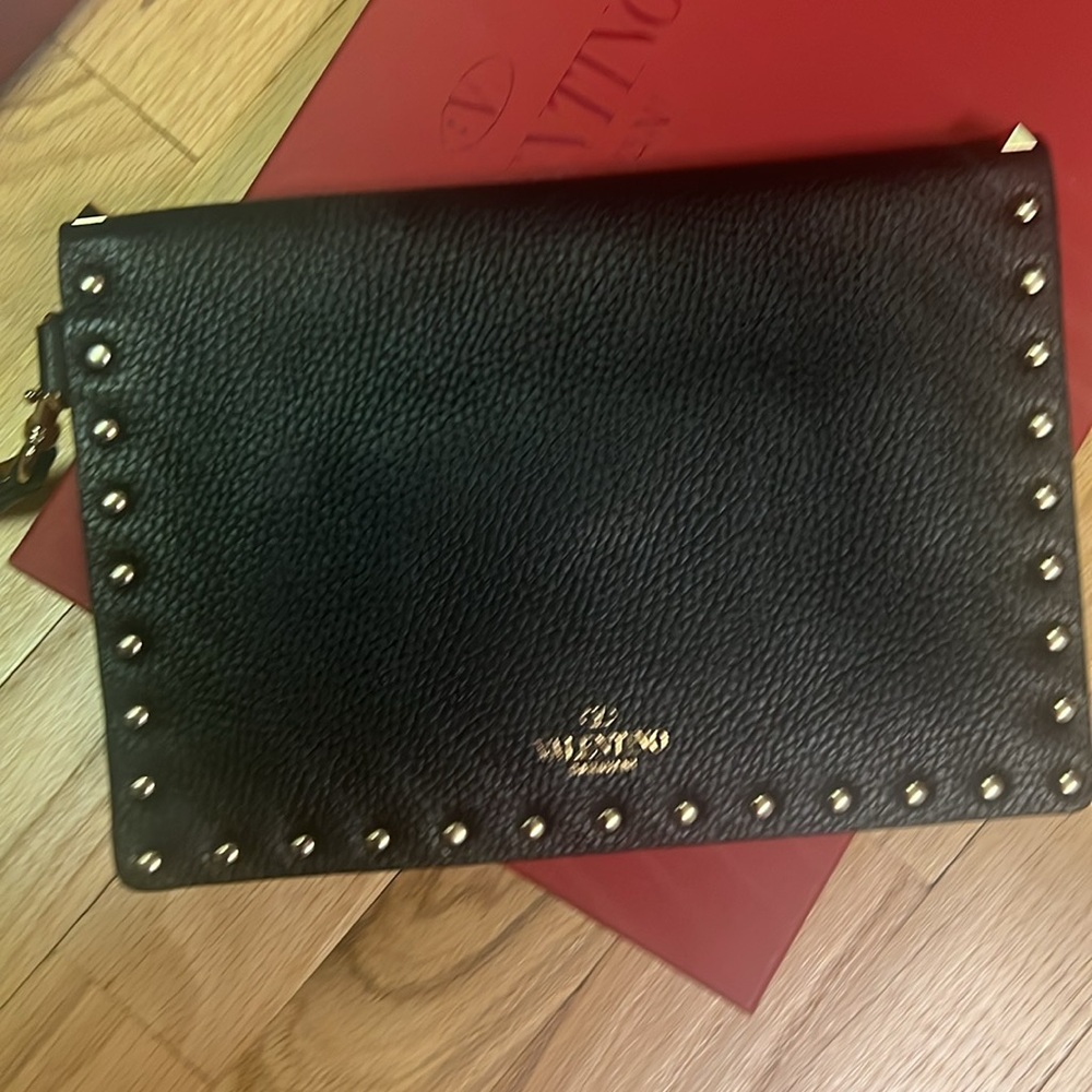 Rockstud Vitello Wristlet - image 2